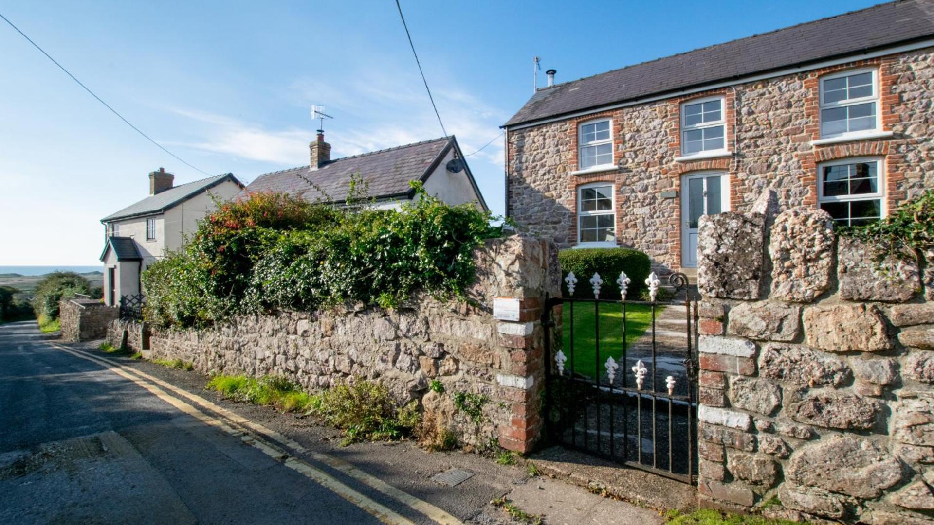 West End Cottage Llangennith Eksteriør bilde