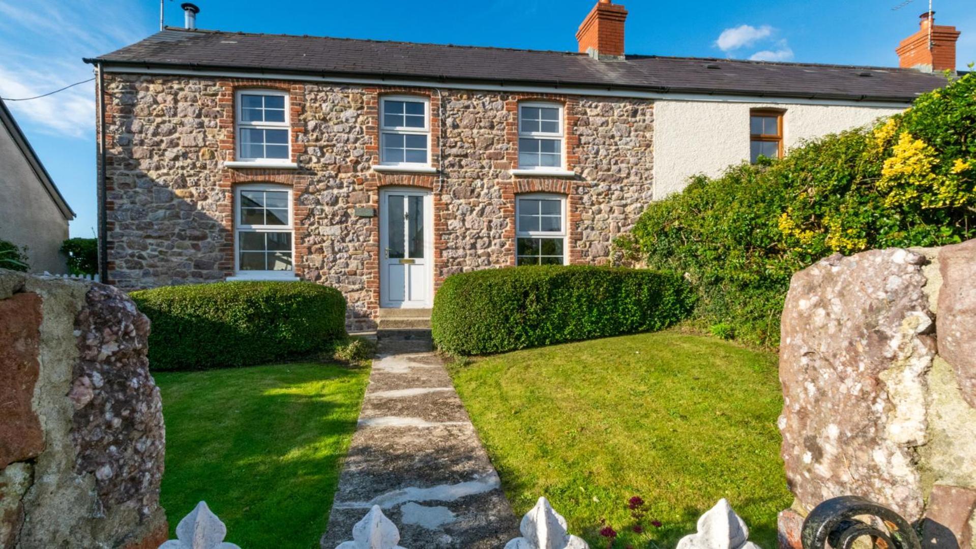 West End Cottage Llangennith Eksteriør bilde